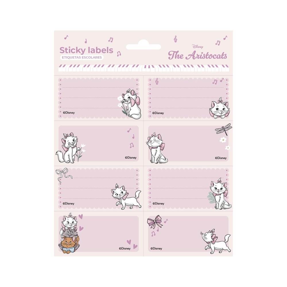 Grupo Erik Disney The Aristocats - Marie SelfAdhesive Labels Adhesive labels - Multicolours
